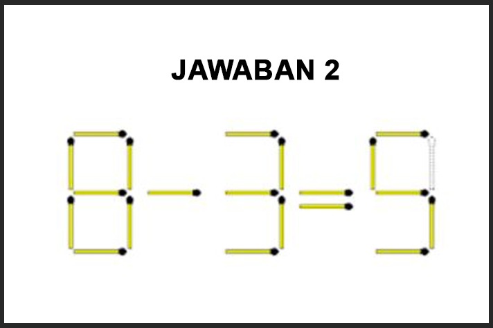 Ilustrasi Jawaban Tes Asah Otak