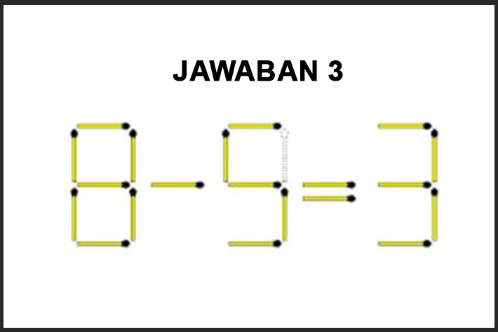 Ilustrasi Jawaban Tes Asah Otak