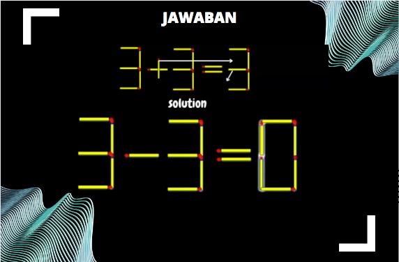 Ilustrasi Jawaban Tes Asah Otak