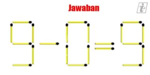 Ilustrasi Jawaban Tes Asah Otak