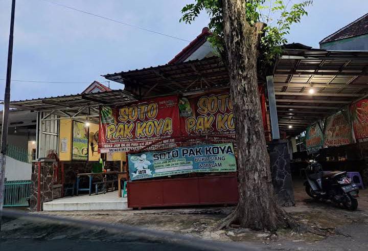 Warung Soto Pak Koya. (Zid p90 / Google Map)