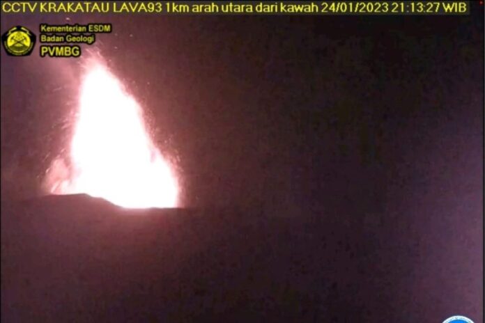 Lava Anak Krakatau