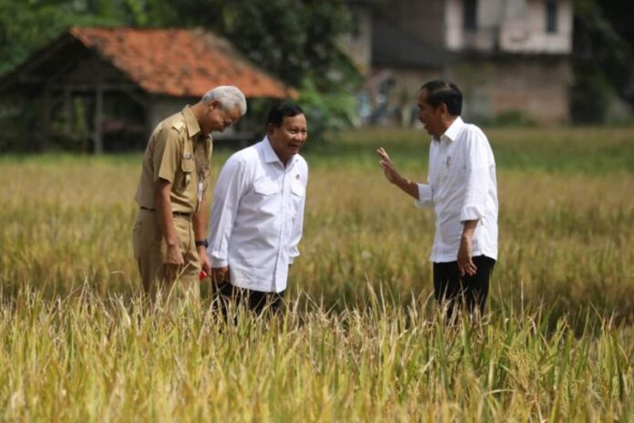 Jokowi, Ganjar dan Prabowo