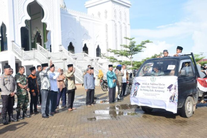 Pelepasan pawai ta'aruf menyambut ramadan di Masjid Agung Al-Ikhlas Ketapang