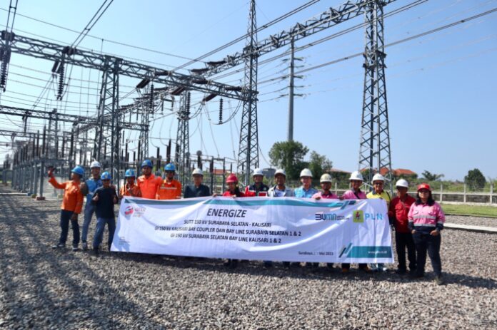 PT PLN (Persero) meningkatkan infrastruktur jaringan listrik di Surabaya untuk mendorong pemulihan dan pertumbuhan ekonomi di Jawa Timur. (Istimewa)