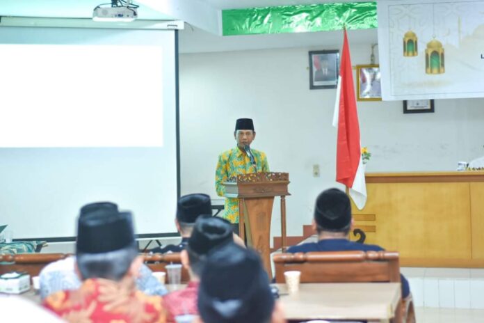 Wakil Bupati atau Wabup Ketapang Farhan membuka rapat koordinasi LPTQ, Jumat (12/5/2023). (Istimewa)