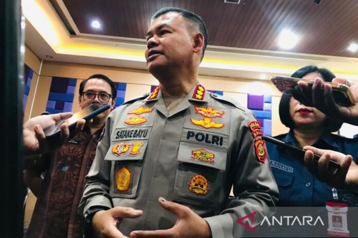 Kepala Bidang Hubungan Masyarakat Kepolisan Daerah Bali Komisaris Besar Polisi Stefanus Satake Bayu Setianto ANTARA/Rolandus Nampu