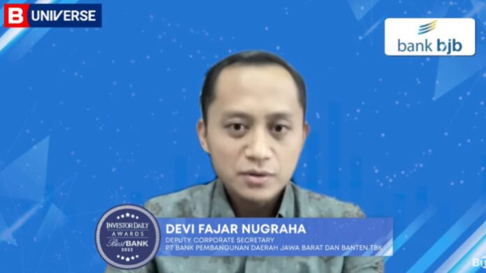 Devi Fajar Nugraha, Deputy Corporate Secretary PT Bank Pembangunan Daerah Jawa Barat dan Banten. (Istimewa)