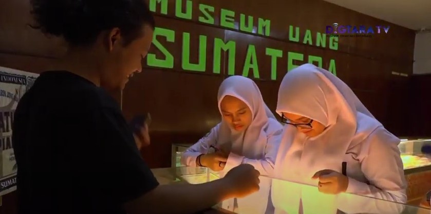 Museum Uang Sumatera (MUS) memiliki beragam jenis koleksi uang. (Foto: YouTube Efarina TV)