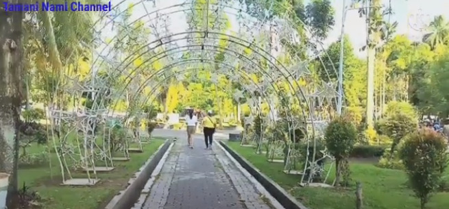 Taman Gajah Mada Medan. (Foto: YouTube Tamani nami Channel)