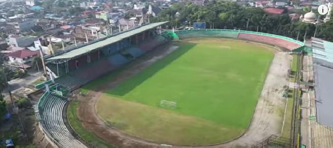Stadion Teladan Medan jadi venue penutupan PON XXI 2024. (Foto: YouTube Masbro Tutorial Official)