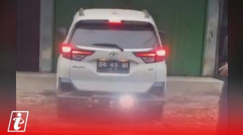Modifikasi Lampu Belakang Kendaraan (Gambar: Tangkapan Layar/ Tiktok @dashcamindonesia)