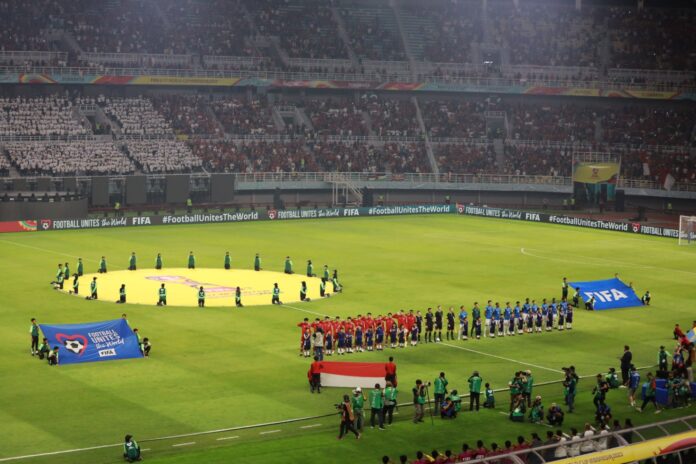Pembukaan FIFA World Cup U-17 di Stadion Gelora Bung Tomo (GBT), Surabaya pada Jumat (10/11/2023). (Istimewa)