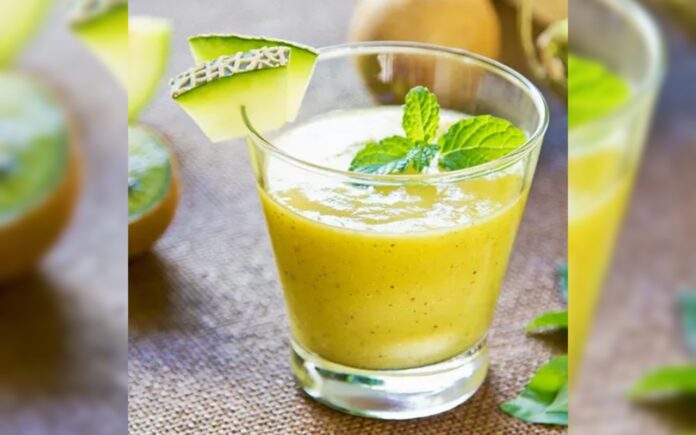 Resep Melon Mango Kiwi Juice (Gambar: Instagram @endeus.tv)