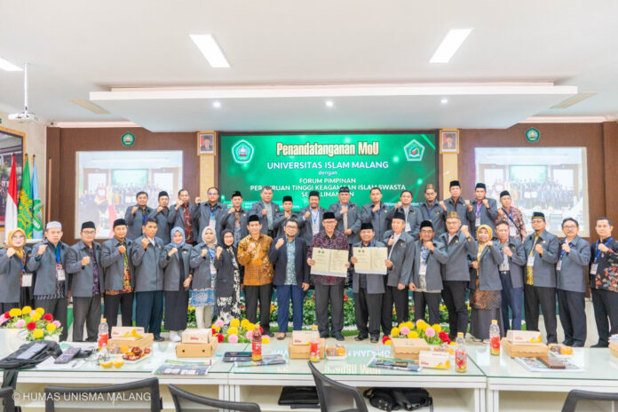 Unisma MoU dengan Forum Pimpinan PTKIS se-Kalimantan wujudkan perguruan tinggi unggul. (Istimewa)