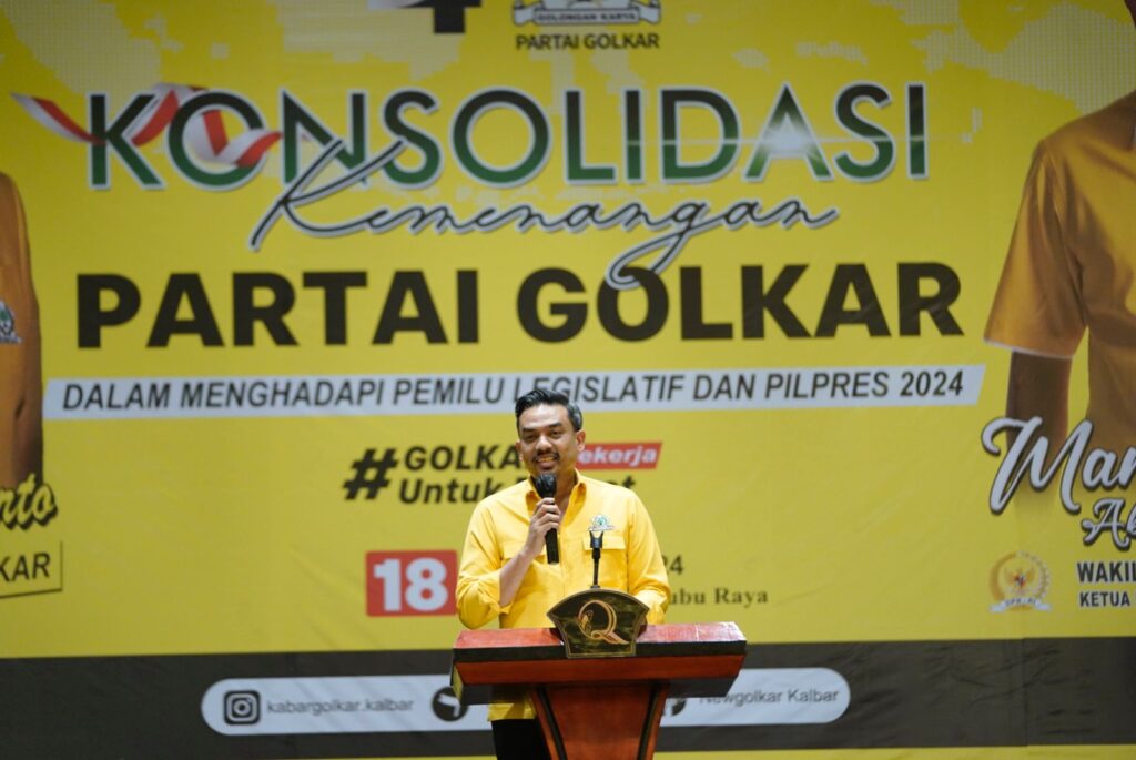Ketua DPD Golkar Kalbar, Maman Abdurrahman. (Insidepontianak.com/Andi Ridwansyah)
